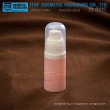 ZB-QR15 15ml devenda adorável pequeno single layer pp produto plástico biodegradável de embalagens de cosméticos